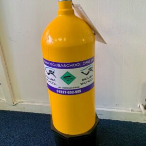 10L Steel 232Bar (din/A) with New Test Certificate & New Valve fitted