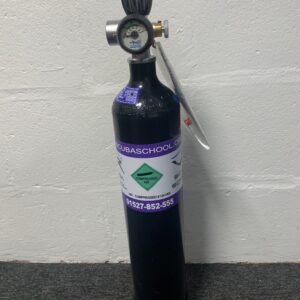 3L Steel 300 Bar Air Gun with Gauge with New Test Certificate     (JUST SOLD)