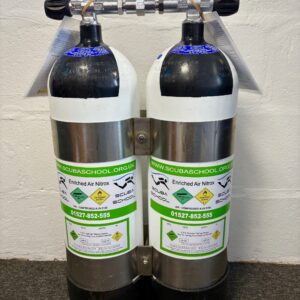 Twin 12L Steel (din/A) With New Test Certificates and Nitrox Ready   (pickup only) (JUST SOLD 29/07/25)