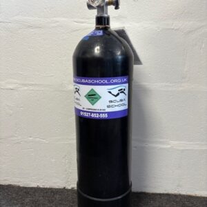 12L Steel 300 Bar Gun Cylinder with Gauge and with New Test Certificate (CRC01)