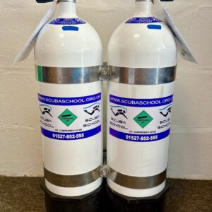 Twin 12L Steel (din/A) With New Test Certificates  04189  (pickup only)