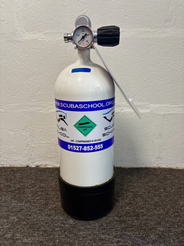 4L Steel 300 Bar Gun Cylinder with Charging Whip and New Test Certificate    (CRC03)
