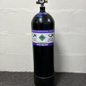 12L Steel 300 Bar Gun Cylinder with Gauge and with New Test Certificate (CRC02)   JUST SOLD