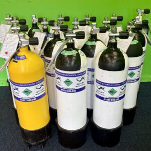 12L Steel 232Bar Cylinders with New Test Certificate (We have 20 in Stock and these are sold price each)