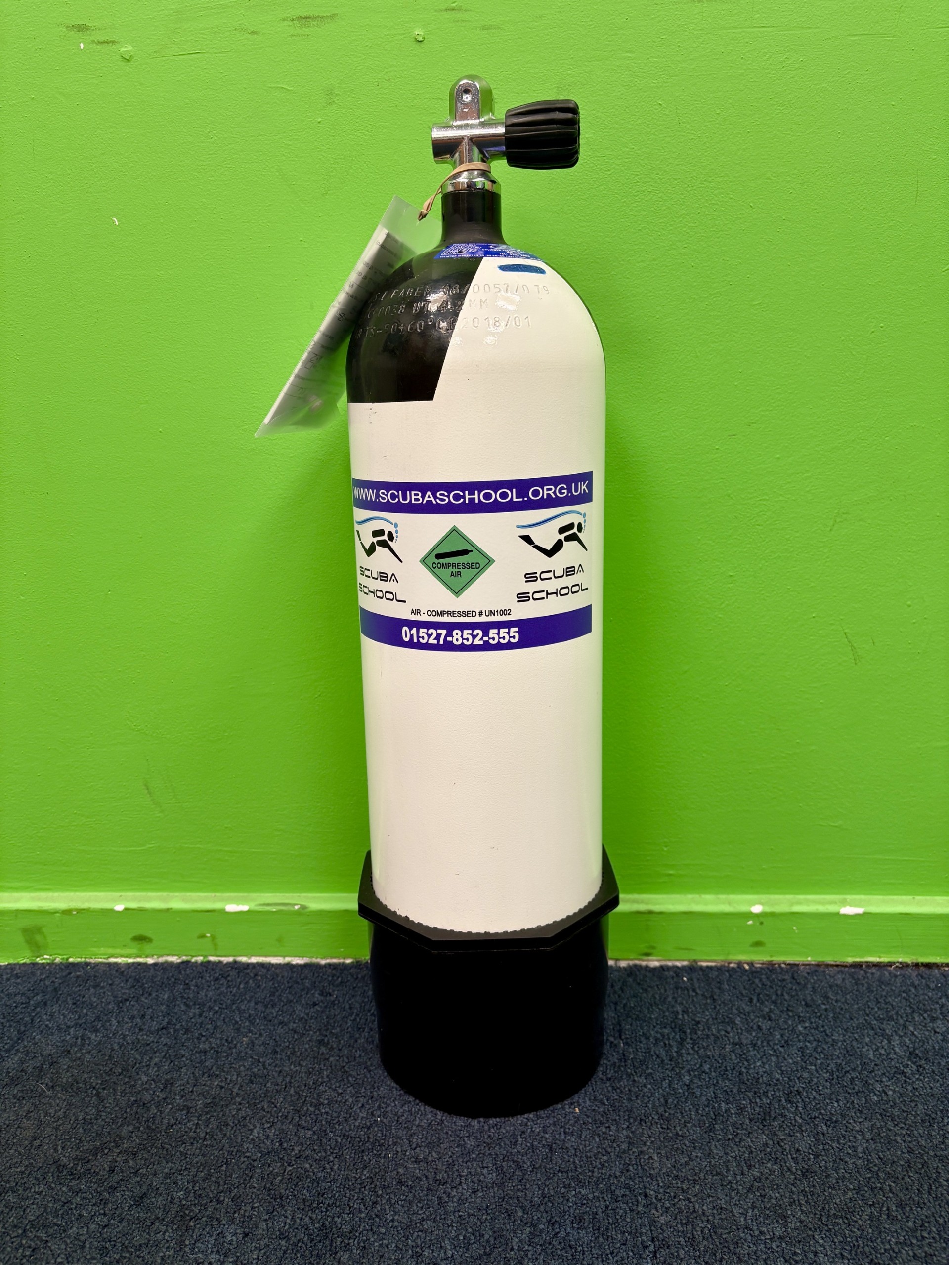 12L Steel 232Bar Cylinders with New Test Certificate (We have 28 in Stock) CRC244