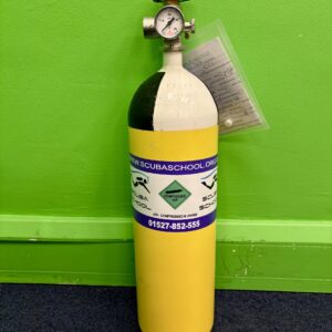 6L Steel 300 Bar Gun Cylinder with New Test Certificate & Brand New Valve.  CRC253  Really Good Condition